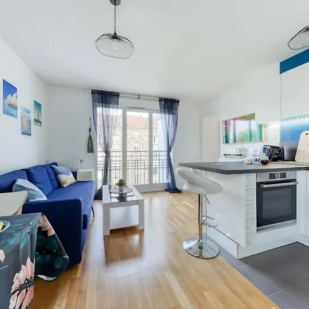 Apartman Charmant T2 Avec Parking Souterrain Gratuit Choisy-le-Roi